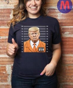 Trump 2024 Prisoner Mugshot T-Shirt