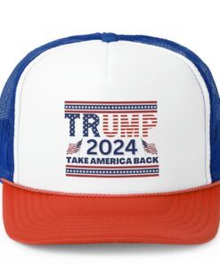 Trump 2024 Trucker Cap Take America Back Trucker Hat