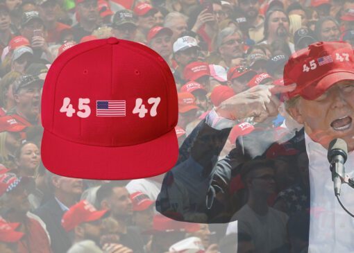 Trump MAGA 45-47 Red Hat