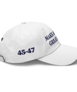 Trump MAGA 47 White Hat cAP ú