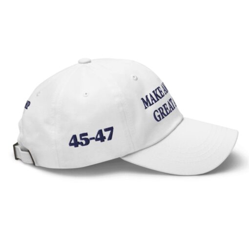 Trump MAGA 47 White Hat cAP ú