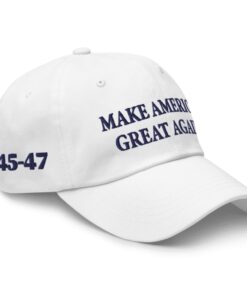 Trump MAGA 47 White Hat cAP ú