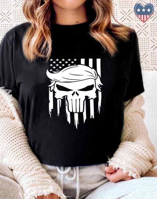 Trump Punisher Shirt, Trump 2024 Shirt