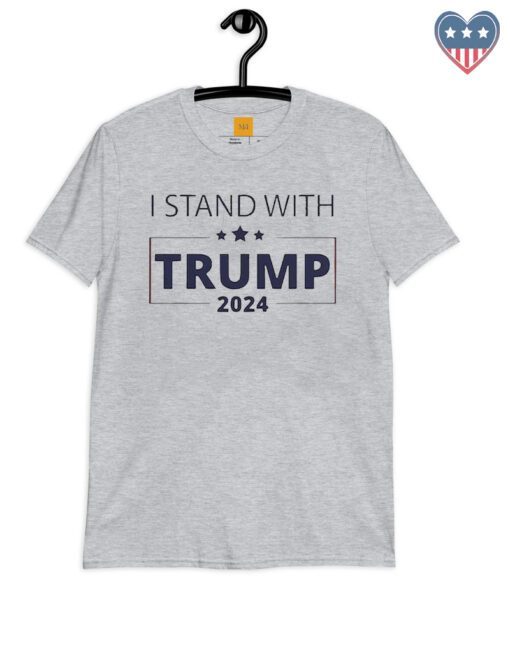 Trump not guilty I stand with Trump free Trump 2024 t-shirt