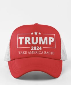 Trump2024 Trucker Hat Make America Great Again Take America Back