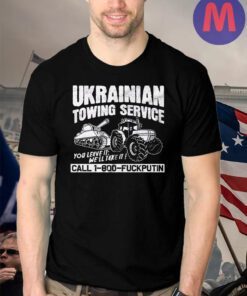 Ukrainian Towing Service Tractor T-shirt
