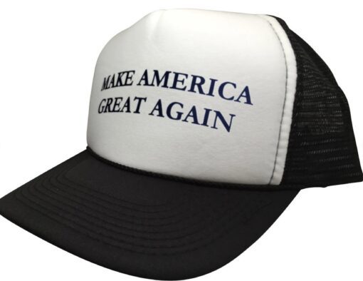 Make America Great Again Hat Trucker Mesh black