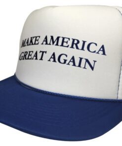 Make America Great Again Hat Trucker Mesh blue