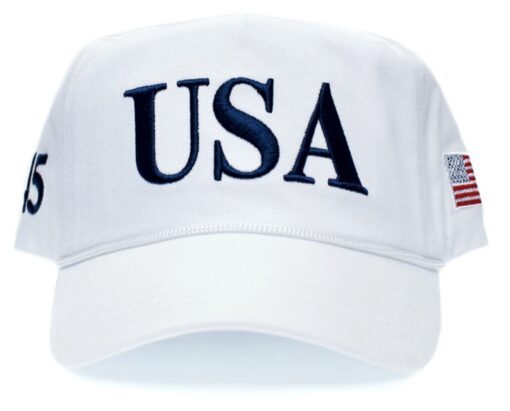 USA 47 Trump Make America Great Again Hat white