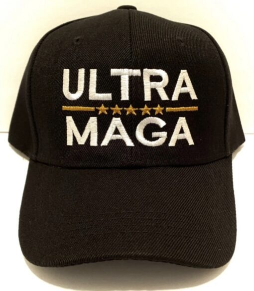 Ultra MAGA Hat - Fuck Joe Biden Black