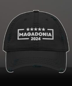 Magadonia 2024, Trump Supporter, Distressed Dad Hat