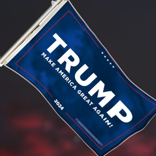 Trump 2024 Make America Great Again Flag