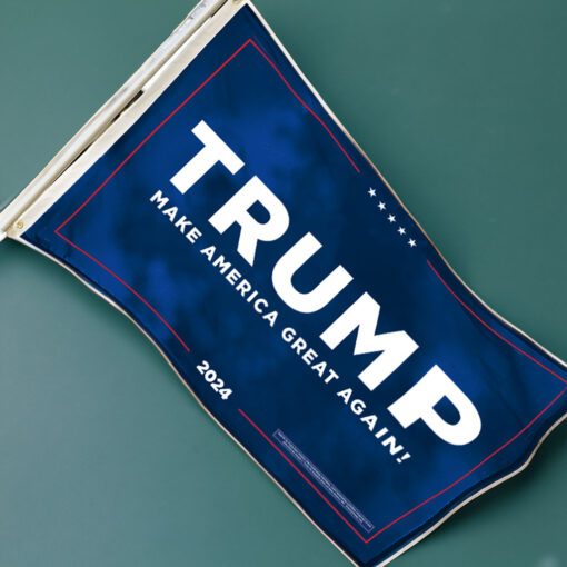 Trump 2024 Make America Great Again Flag trump