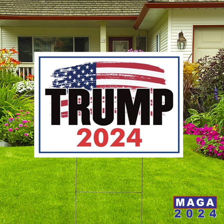 Trump 2024 Yard Sign