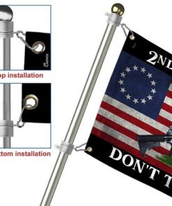 2nd amendment dont tread on me grommet flag tqn353gf 8621