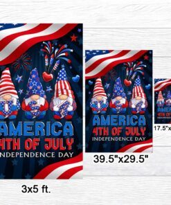 4th of july gnomes independence day american flag mln1297f 2642