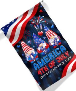 4th of july gnomes independence day american flag mln1297f 8362