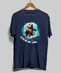 Surfing Otter 841 Otter My Way California Otter T Shirt