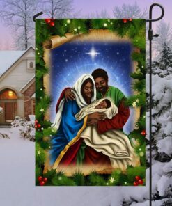 african american black holy family flag nativity scene tqn699f 4838