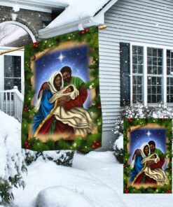 african american black holy family flag nativity scene tqn699f 5063