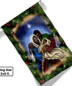 african american black holy family flag nativity scene tqn699f 8827