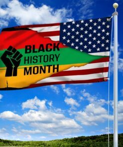 african american grommet flag black history month bnt523gf 7468