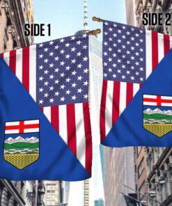 alberta american flag trl1343f 2161