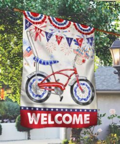 america flag beautiful bike lnt312f 4927