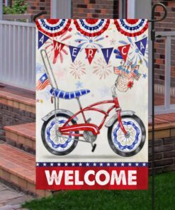 america flag beautiful bike lnt312f 5453