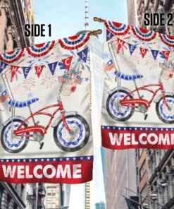 america flag beautiful bike lnt312f 7606