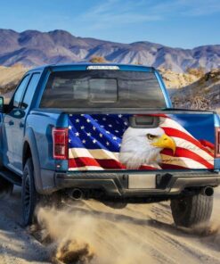 american eagle truck tailgate decal sticker wrap ps124tdv2 4684