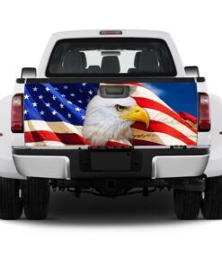 american eagle truck tailgate decal sticker wrap ps124tdv2 6446