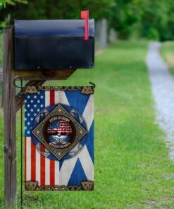 american grown with scottish roots flag 7348