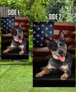 australian cattle dog flag 3454