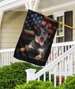 australian cattle dog flag 3698