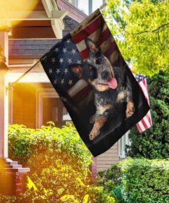 australian cattle dog flag 3889