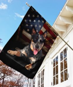 australian cattle dog flag 5402