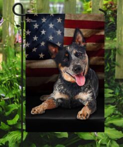 australian cattle dog flag 6858