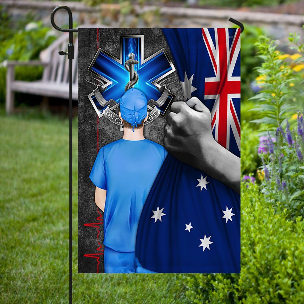 Australian Nurses Care Banner Flag MBH171Fv1