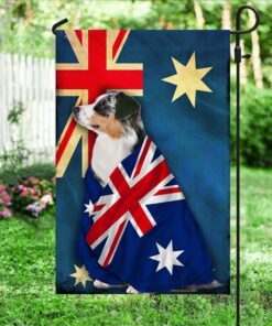 australian shepherd flag patriotic dog anl10fv5 2925