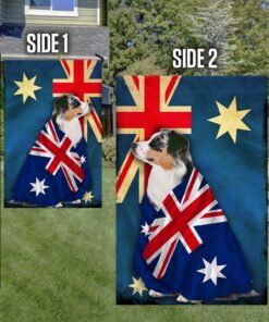 australian shepherd flag patriotic dog anl10fv5 8071