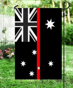 australian thin red line flag firefighter ems flag trl1358f 1231