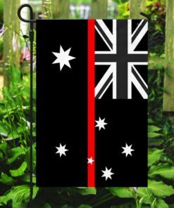 australian thin red line flag firefighter ems flag trl1358f 4324