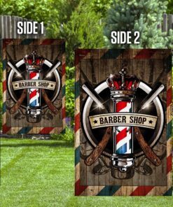 barber shop flag 4579