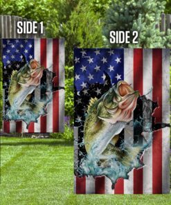 bass fishing flag 5471