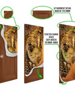 bear door cover miss forest ntt107dv1 5938