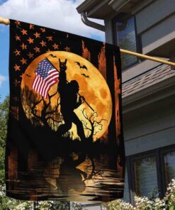 bigfoot american flag flagwix™ bigfoot halloween flag thh3278f 3003