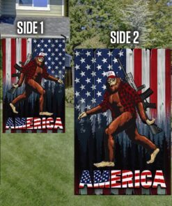 bigfoot flag freedom american ddh2815f 7640