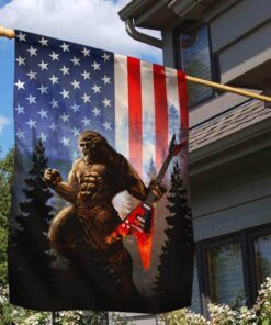 bigfoot flag make me happy electric guitar ant178f 8486