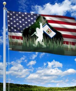 bigfoot sasquatch west virginia american flag tpt110gfv4 6553